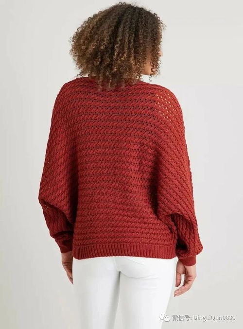 针织作品 精选的20款时尚漂亮的开衫 部分图解