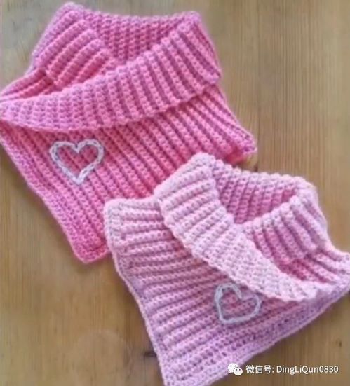 针织作品 冬季流行的50款领子 围脖