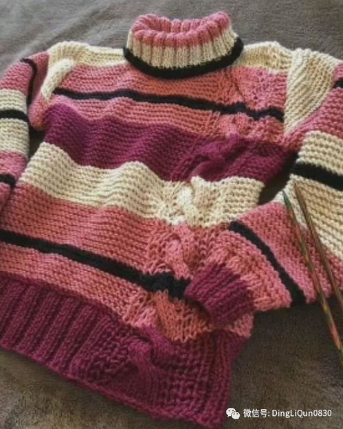 针织作品 简单时尚的儿童毛衣设计 男娃篇