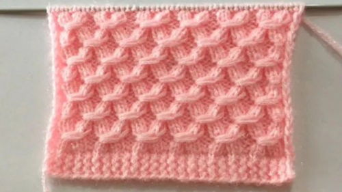 棒针编织美美的针织盖毯或毛衣外套图形