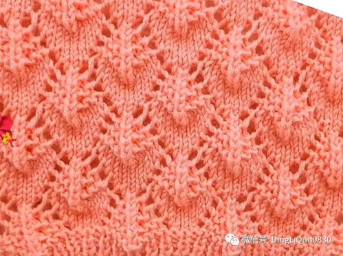 针织作品 30个漂亮的针织针迹图案设计