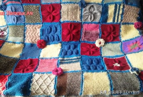 针织作品 57款几何方块服装配饰及家居小物,件件是精品