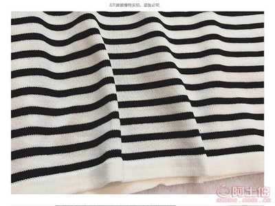 【2017春夏装新款韩版学生百搭半高领修身针织打底衫条纹T恤女短袖b11】东莞市大朗祥琪针织厂 - 产品库