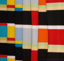 针织条子布 精品男装t恤面料价格 厂家 图片