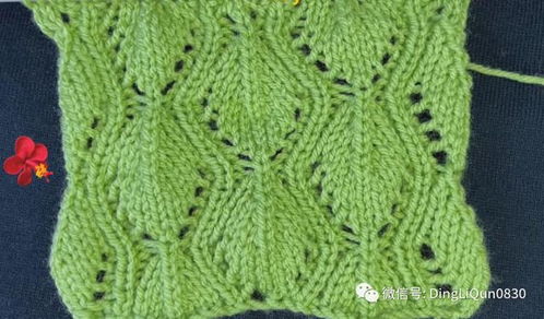 针织作品 30个美丽的毛衣针织针迹图案设计