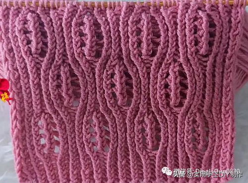 针织作品 40个美丽的针织针迹设计图案