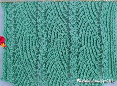 针织作品 40个美丽的针织针迹设计图案