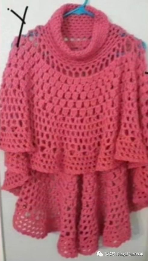 时尚必备 新颖U形钩花披肩，针织魅力点亮秋日风情